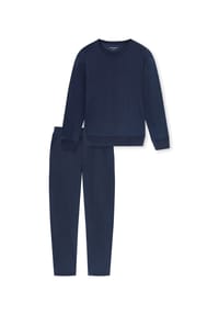SCHIESSER - Schlafanzug Modern Nightwear - deep sea blue