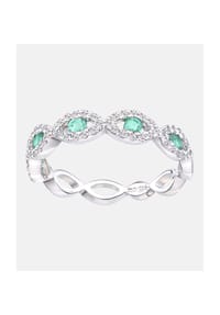 Diamant L'eternel - Eternity Ring, mit Diamant, 375 Weißgold - 