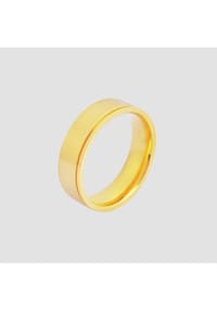 Adelia's - Herren Ring aus Edelstahl - gold