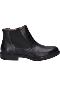 Seibel - Chelsea Boots "Harry 05", Reißverschluss, Leder, für Herren - 100 SCHWARZ