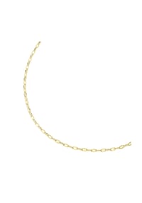 Luigi Merano® - Kette fantasieförmig mit diamantierten Gliedern, Gold 375 - gold