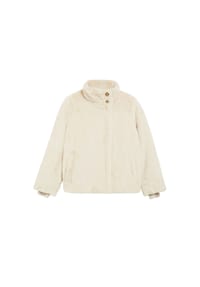 comma, - Kunstfelljacke, Stehkragen, für Damen - 8434 BROWN