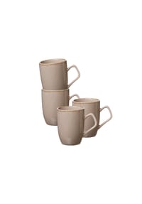 Ritzenhoff & Breker - Henkelbecher Casa 380 ml 4er Set CASA - beige