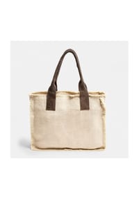 LOBERON - Tasche Elspeths creme/braun - creme/braun