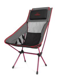 normani® - Campingstuhl Peawanuck - Anthrazit/Rot