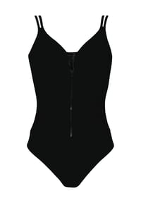 SUNFLAIR® - Badeanzug, verstellbar, uni, für Damen - 5 SCHWARZ