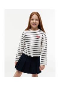 TOMMY HILFIGER - Langarmshirt, Baumwolle, für Kinder - XLG  RED