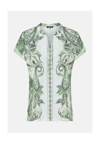 olsen - Shirt, Split-Neck, für Damen - 50003 KHAKI