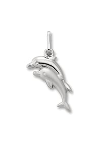 ONE ELEMENT - Damen Schmuckset - Set mit Halskette Delfin Anhänger aus 925 Silber - silber