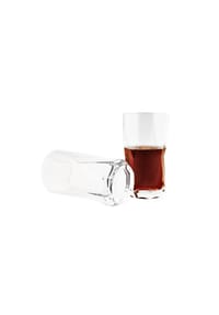 ZOHA - Star Gläser-Set 540 ml Trinkgläser aus Borosilikatglas - Transparent 2x
