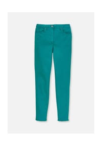 MADELEINE - Jeans mit feinem Fransensaum - apfelgrün
