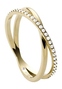 FOSSIL VINTAGE ICONIC - Damen Ring "JF03752710", Edelstahl - GOLD