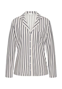 s.Oliver - Schlafanzugoberteil Perfect Nights, Knopfleiste, für Damen - 1169 STRIPED