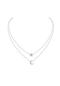 CELESTA® - Damen Kette mit Anhänger Celesta, 925er Silber - SILBER