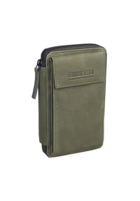 LEONHARD HEYDEN Den Haag - Den Haag Handytasche Leder 11 cm - blau