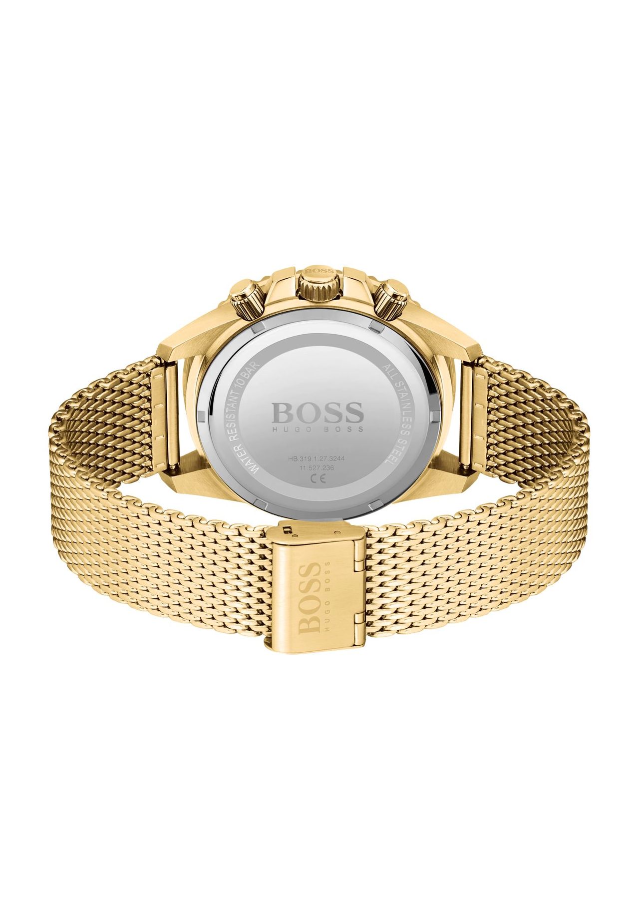 Hugo boss tachymeter gold sales