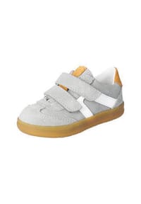 PEPINO® - Veloursleder Halbschuhe - Grau/Weiß