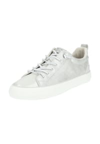 MUSTANG® - Lederimitat/Textil Sneaker - Silber