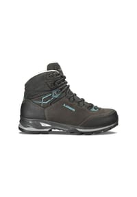 LOWA - Lady Light Wanderschuhe, Nubukleder, rutschfest, für Damen - grau/koralle