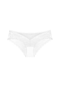 Triumph - Brazilian Slip Comfort Allure, Spitze, für Damen - 0003 WHITE