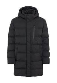 GLOBETROTTER - Steppmantel, Stehkragen, für Herren - 290  BLACK