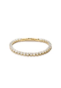 Thomas Sabo - Tennisarmband mit Zirkonia - gelbgoldfarben