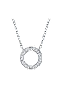 Rafaela Donata - Damen Kette aus 925/- Sterling Silber in Silber mit verziert mit Kristallen von Swarovski® - silber
