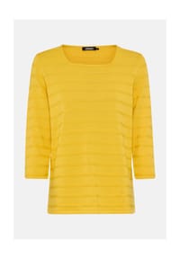 olsen - Pullover, Eckiger-Ausschnitt, für Damen - 30036 YELLOW