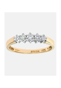 Diamant L'eternel - Eternity Ring, mit 0.25 ct Diamant, 375 Gelbgold - gold