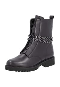 remonte® - Glattleder Stiefelette - Schwarz