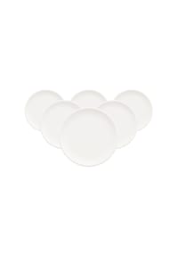 Villeroy & Boch Deckel Schälchen/Teller Royal ø 11 cm 6er Set weiß - ROYAL - weiß