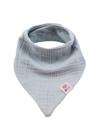 WD&CD 8 Stück Baby Dreieckstuch Lätzchen, Doppellagig Weiche & Absorbierende Musselin Halstüch Sabberlätzche Mit 2 Verstellbares Druckknopf Für Baby, Kleinkinder, Neugeborene, Jungen, Mädchen - Blau