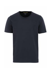 camel active - T-Shirt aus reiner Baumwolle - Dunkelblau