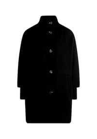 BETTY BARCLAY - Wollmantel, Stehkragen, für Damen - 9045 BLACK