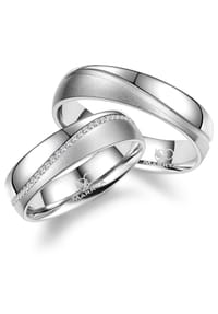 MARRYA - MARRYA MARRYA Silber Ringe Trauringe Eheringe Partnerringe - Damen Ring - silber