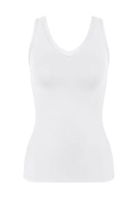 sloggi - Unterhemd "Sense of Modal ", V-Ausschnitt, für Damen - 0003 WHITE