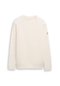 TOM TAILOR - Strickpullover, Baumwolle, für Herren - 10348 GARDEN WHIT