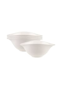 Villeroy & Boch Salatschalen Vapiano 780 ml 4er Set weiß - VAPIANO - weiß