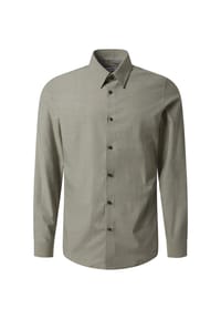 pierre cardin - Hemd im Slim Fit - Dusty Olive