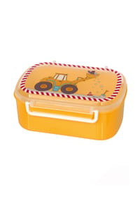 sigikid® Brotdose Lunchbox mit Rohkostschälchen ,  für Kinder - BODO BAGGER - gelb