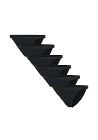 adidas - Damen Slip, 6er Pack - Sport Active Essential , Bikini, Unterwäsche, Logo, uni - Schwarz