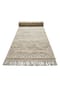 Green Looop Kelim Teppich Vermont - Handgewebter Kelim im Ethno Look mit Fransen Bild 9