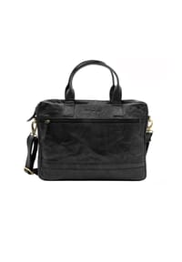 WILD LIFE - Laptoptasche Büffelleder, für Damen und Herren - dunkelblau