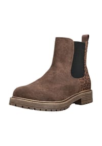 Blowfish® MALIBU - Lederimitat/Textil Stiefelette ALFIE - Dunkelbraun
