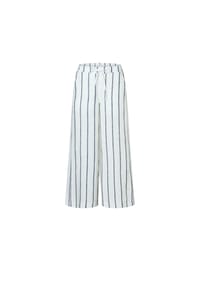 MAC - Leinenhose, Tunnelzug, für Damen - 046M LI BLUE GREY