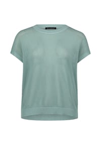 BETTY BARCLAY - Lochstrick-Pullover ohne Arm - Aquifer