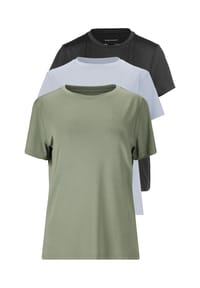 ENDURANCE - T-Shirt Yonan V2 3er-Pack mit Quick-Dry-Technologie - 1001 Black