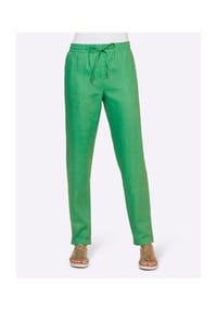 heine - Leinenhose - grasgrün