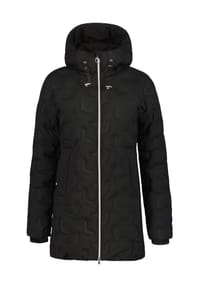 LUHTA - Steppjacke "Estbacka", Stehkragen, verstellbare Kapuze, für Damen - 990 SCHWARZ