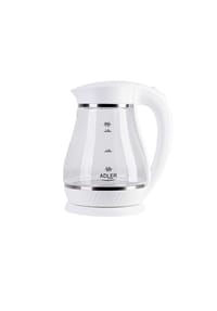 COFI - AD 1274 W Wasserkocher 1,7L - 2200W, LED, 360°-Sockel - Weiß 24 × 21 × 16 cm